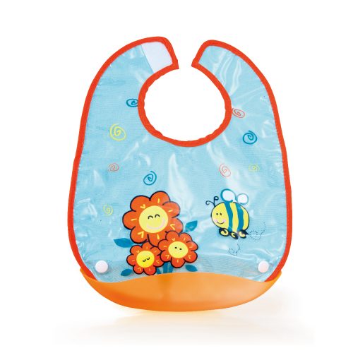 Honey Bee Baby Bib (with Detachable Catcher)