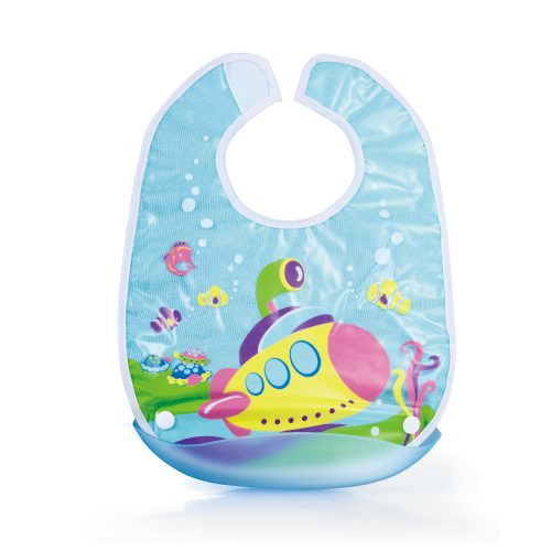 Submarine Baby Bib (with Detachable Catcher)