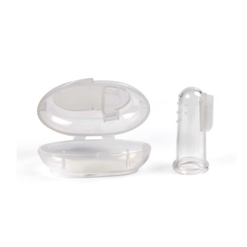 Silicone finger brush