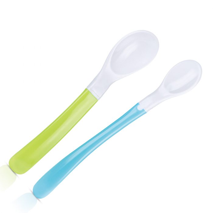 2pcs. Soft Bite Feeding Spoon (SET)