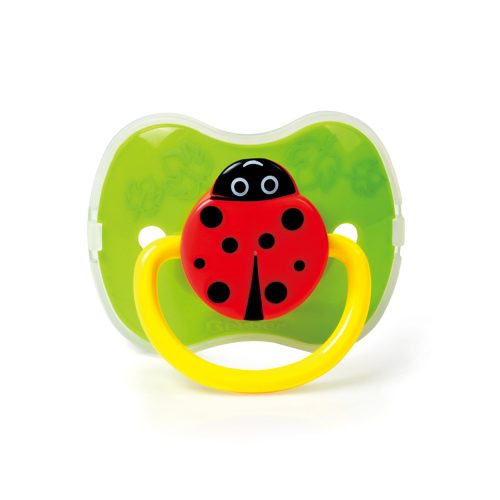 Ladybug Pacifier with Cover (Silicone Teat)