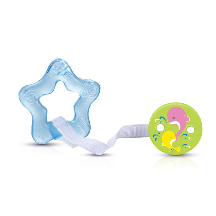 Star Soother with Holder(puppy printing) (SET)