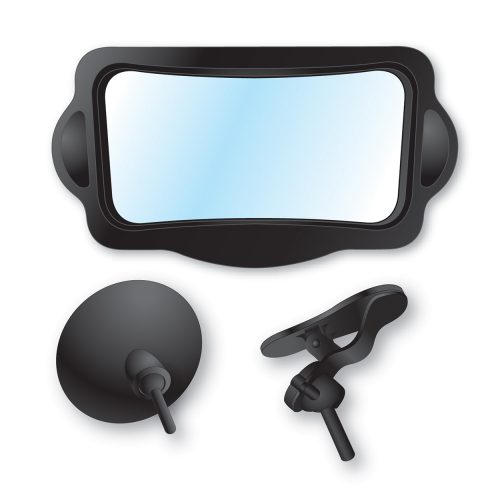 Baby View Mirror (w/Suction & Clip B)