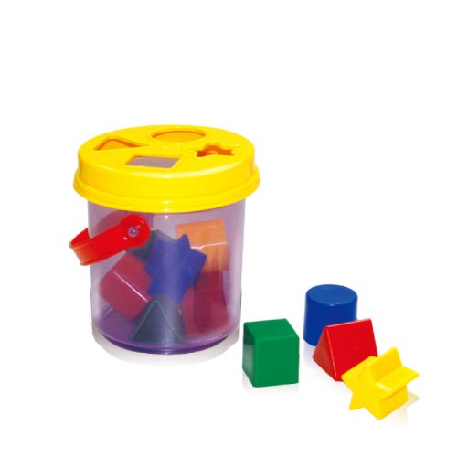 My 1st Shape'N Sort Bucket (12 pcs.)