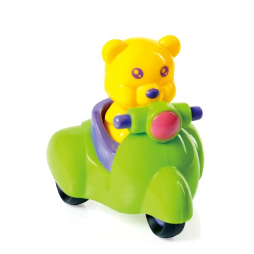 Toy Motorcycle with Bear