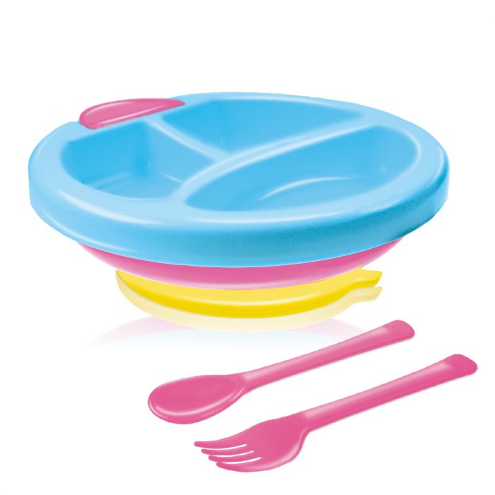 Stay Warm Plate(3 Compartment)