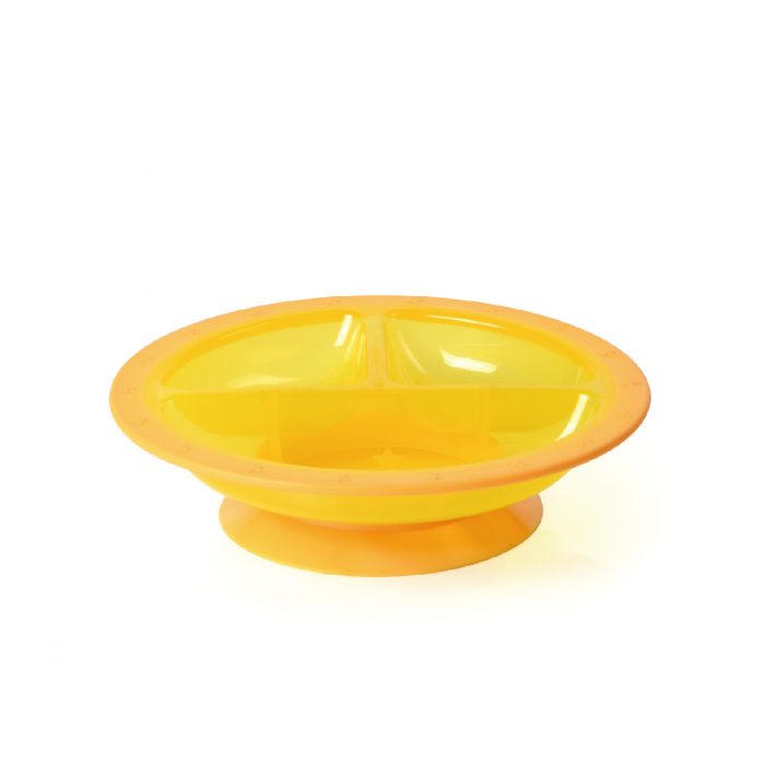 3 DIVIDED DISH W/SUCTION