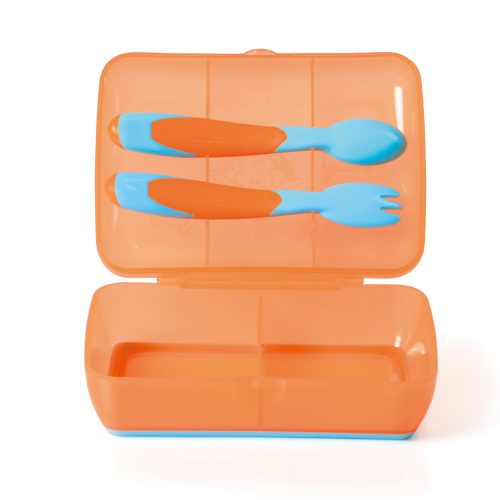 TRAVEL FEEDING SET (FORK/SPOON + CASE)